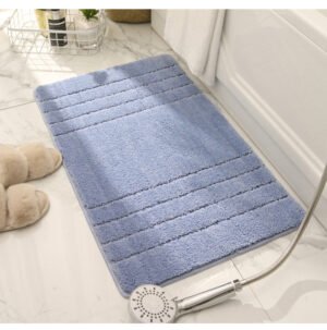 Keset Valley A warna biru muda ukuran 40x60 CM