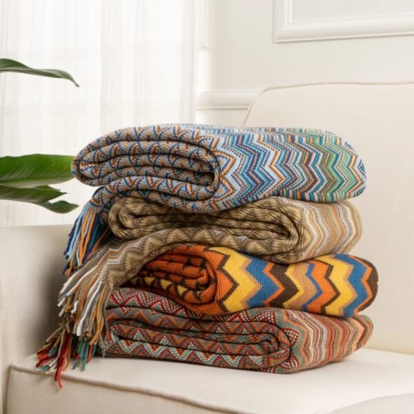 Koleksi throw blanket Allyssa 130x170 cm dalam berbagai pilihan warna