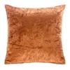 Detail sarung bantal Amarante warna bronze 45x45 CM