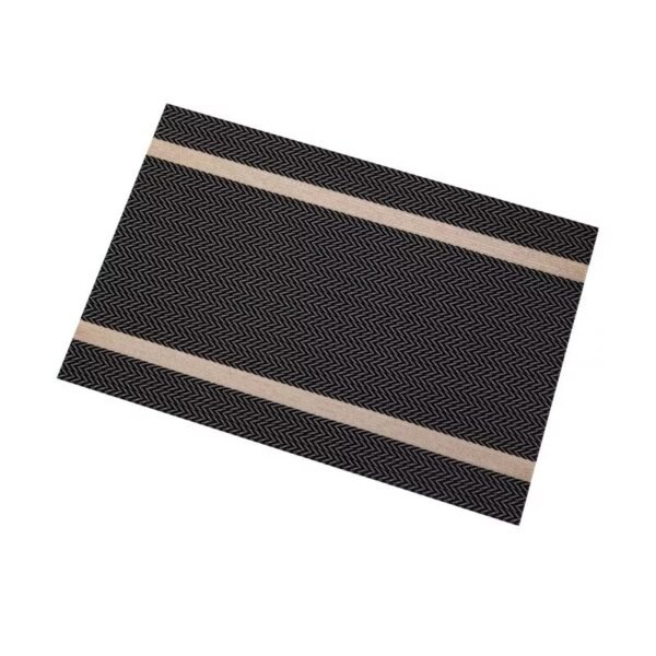 Placemat Atque G warna cokelat 30x45 cm untuk dekorasi meja makan