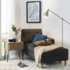 Sarung Bantal Plan Suede Navy 45x45 cm – Lifestyle – Maiika Sarung bantal Plan Suede warna navy 45x45 cm digunakan sebagai dekorasi sofa