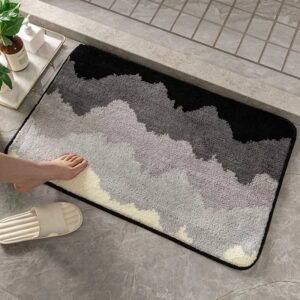 Keset Royal Mat C Abu-abu 40x60 cm – Maiika Keset Royal Mat C warna abu-abu 40x60 cm dengan motif dekoratif