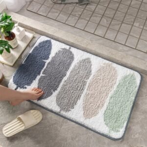 Keset Royal Mat H warna-warni 40x60 CM dengan motif abstrak