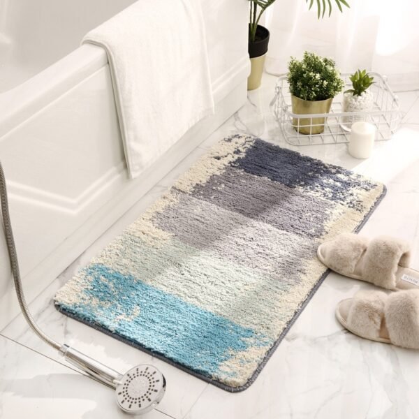 Keset Royal Mat J warna-warni 40x60 CM dengan motif abstrak