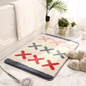 Keset Royal Mat N warna-warni 40x60 CM dengan motif geometris