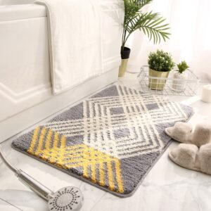 Keset Royal Mat O warna-warni 40x60 CM dengan motif geometris