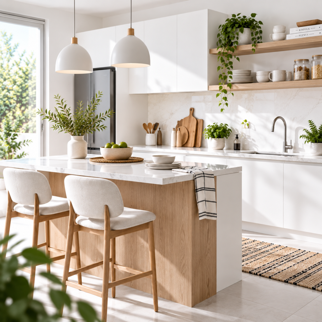 Inspirasi dapur bersih dan nyaman dengan dekorasi Maiika