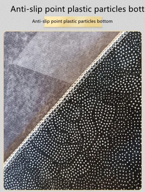 Detail Antiselip Karpet Smyrna Maiika Detail bagian bawah antiselip Karpet Smyrna Maiika