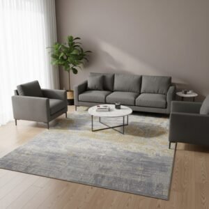 Karpet Bella A.2 Krem di ruang tamu Maiika
