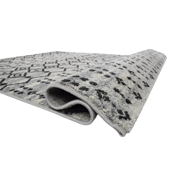 Detail Karpet Kisa warna abu-abu Maiika