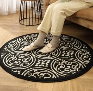 Karpet Mika 2 Warna-warni Dia 80 CM Maiika