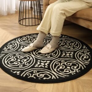 Karpet Mika 2 Warna-warni Dia 80 CM Maiika