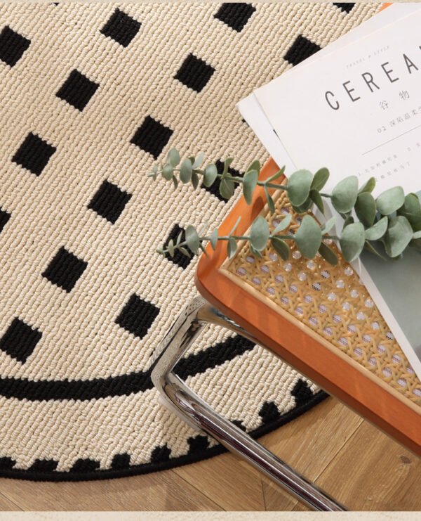 Detail motif Karpet Mika 4 Warna-warni Maiika