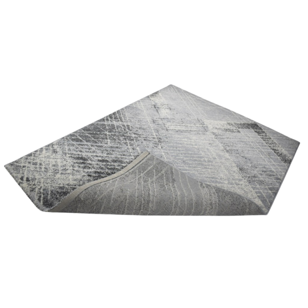 Karpet Otaru Abu-abu - Tampak Samping - Maiika Karpet Otaru warna abu-abu Maiika tampak samping