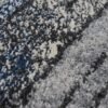 Detail tekstur Karpet Otaru warna biru Maiika