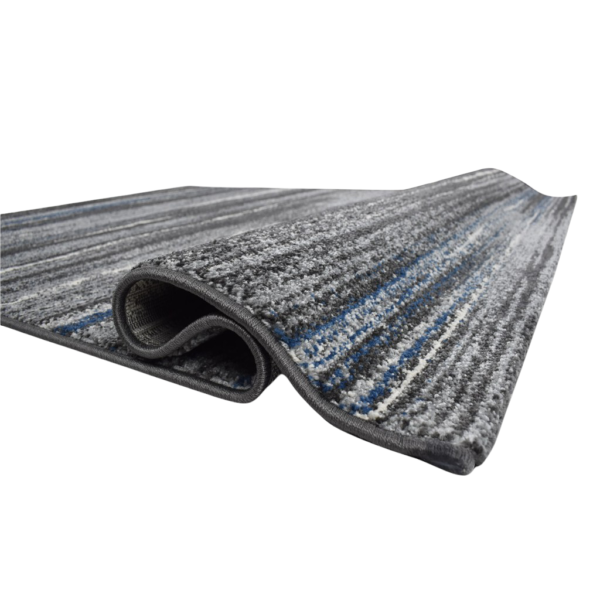 Detail Karpet Sendai warna biru Maiika