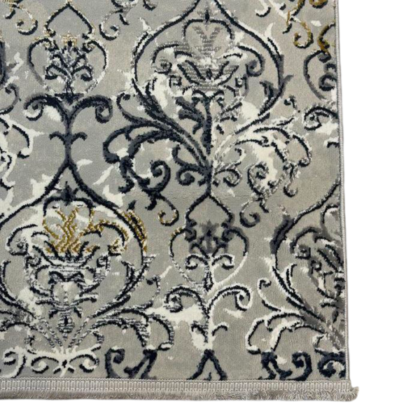 Detail tepi Karpet Sylvaine 11 Krem dari Maiika