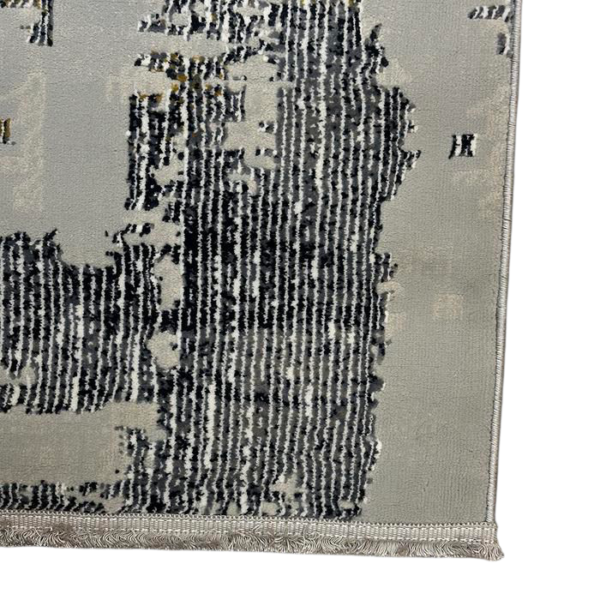 Detail tepi Karpet Sylvaine 12 Krem dari Maiika