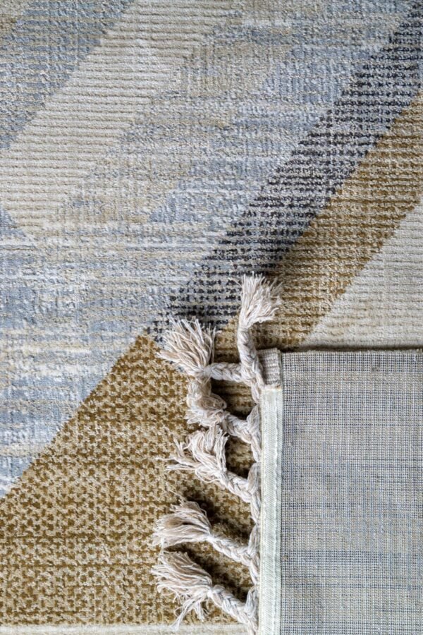 Detail rumbai Karpet Tamaa 3 Krem dari Maiika