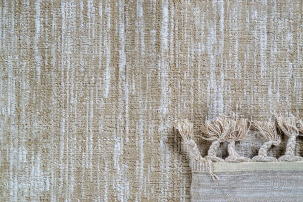 Detail rumbai Karpet Tamaa 5 Krem dari Maiika