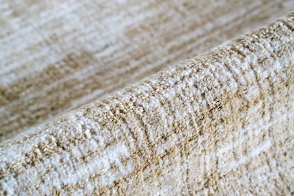Detail tekstur Karpet Tamaa 5 Krem dari Maiika