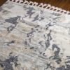 Detail motif Karpet Tamaa 6 Krem dari Maiika
