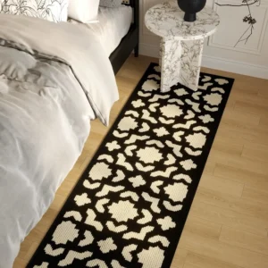 Mika 1 Warna-warni Keset 45x150 CM motif hitam krem Maiika